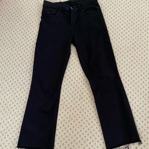 Women’s Selena cropped black Joe’s Jeans size 26. EUC